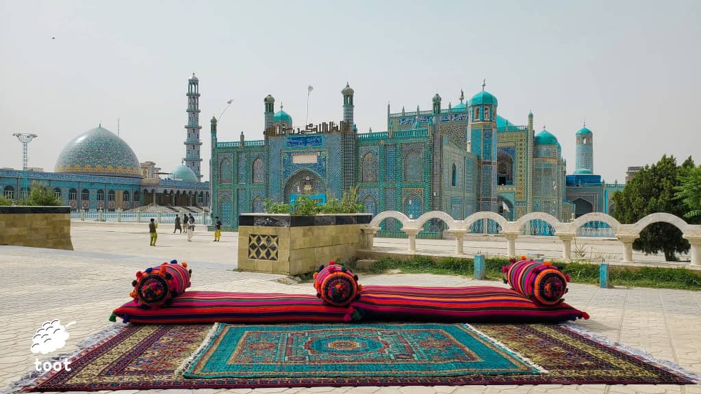 Blue Mosque -- The Jewel of Northern Afghanistan 